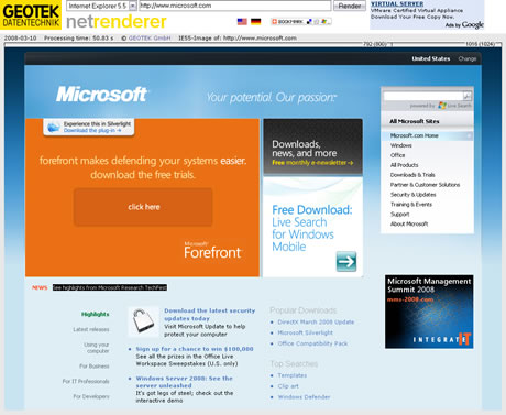 pagina web ie 5 6 7 Previsualizar una página web en Internet Explorer 5.5, 6 y 7
