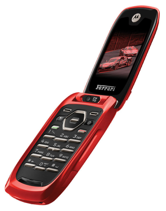 Motorola i897 nextel ferrari rojo