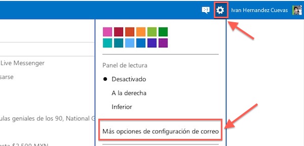 Migrar cuenta hotmail a outlook